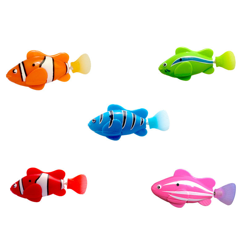 Electric Flash Swimming Fish