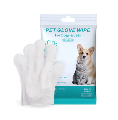 Pet Cleaning Gloves &amp; Wipes