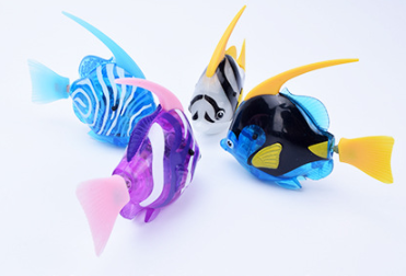 Electric Flash Swimming Fish