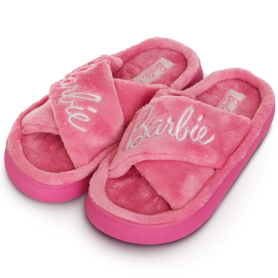 Barbie Womens Slippers Gifts for Women Extra Cozy Fuzzy House Slippers Slip On