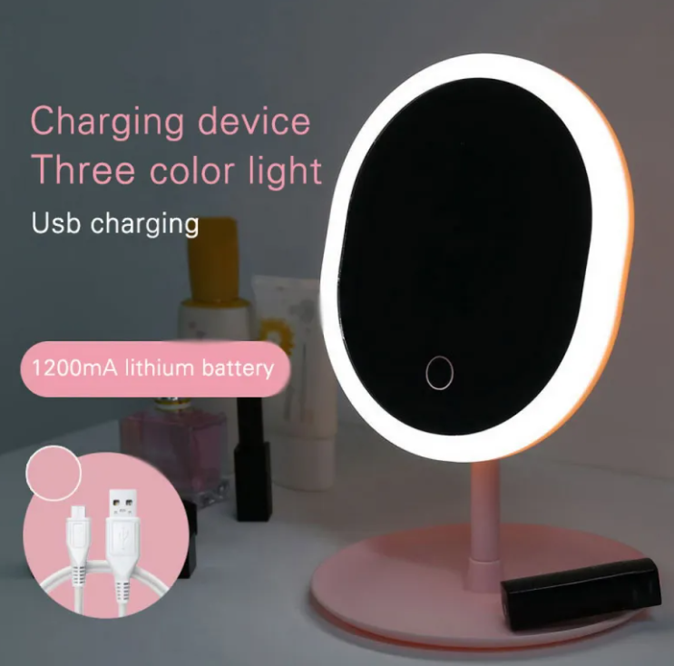 Touch-Switch Beauty Mirror
