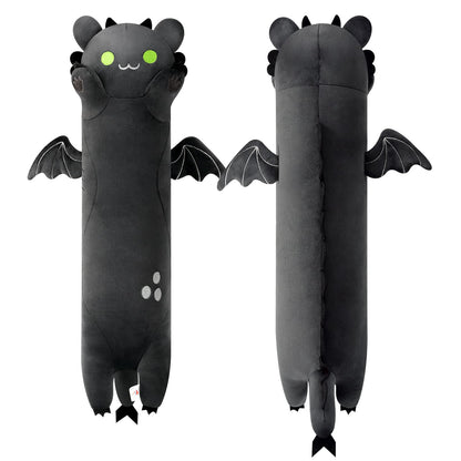 PEACH CAT Long Dragon Cat Plush Pillow