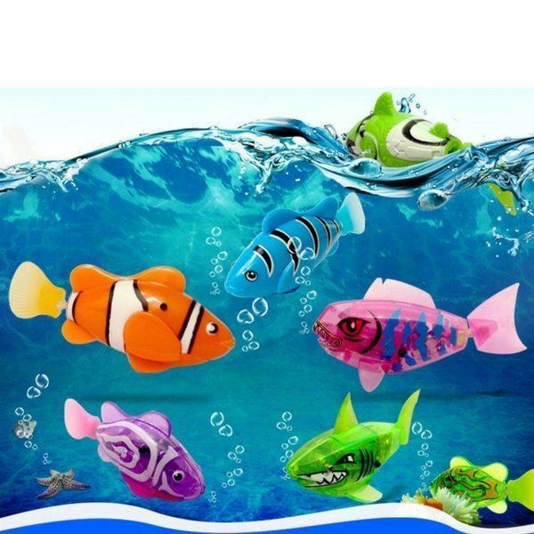 Electric Flash Swimming Fish